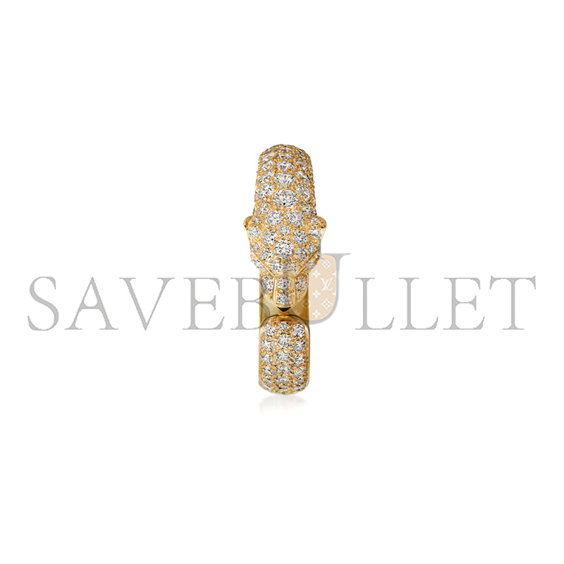 CARTIER PANTHÈRE DE CARTIER RING, SMALL MODEL, PAVED N4765500